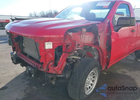 2019 Chevrolet Silverado 1500 Work Truck z USA, uszkodzony, nr VIN 3GCNWAEH5KG188439